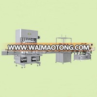 MZH-FA the newest automatic filling production line for shampoo filling and sealing