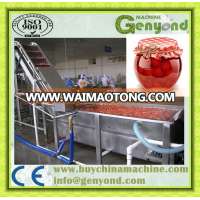 Automatic canned sweet strawberry processing plant / strawberry in syrup production line