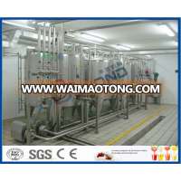 complete milk processing line/ pasteurized milk plant